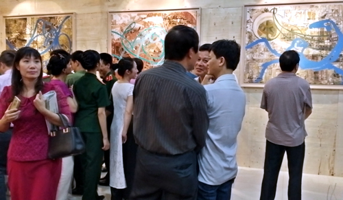 Cuộc triển lãm khiến giới cầm cọ phải ghen tị