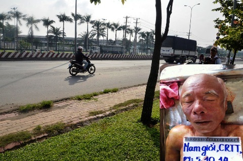 Kể lại lúc phát hiện thi thể trong túi xách ven đường