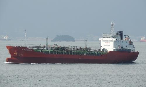 Tàu Sunrise 689 đang trên đường về Vũng Tàu