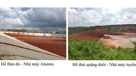 TKV khẳng định không phải bùn đỏ tràn ra ngoài