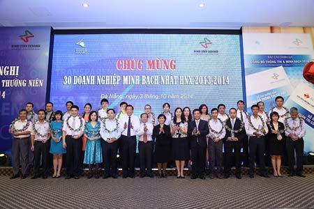 PTI giành giải DN minh bạch sàn chứng khoán Hà Nội