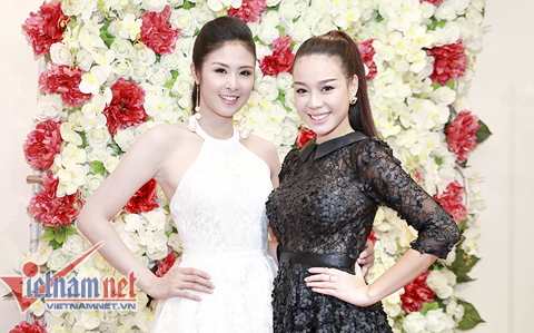 Ngọc Hân, Trương Tùng Lan đẹp lộng lẫy