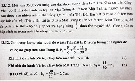 Chủ biên SGK Vật lý xin lỗi vì sách in sai