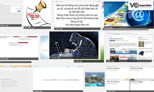 Tâm điểm CNTT: Nghi vấn hàng loạt website bị phá hoại