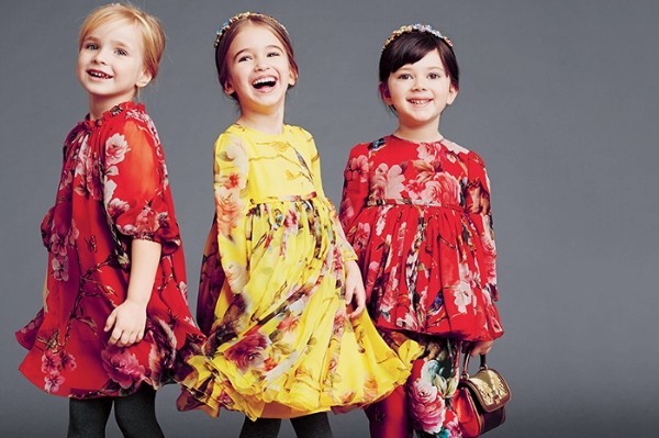 Ngất ngây với BST Dolce & Gabbana Thu 2014 dành cho trẻ em