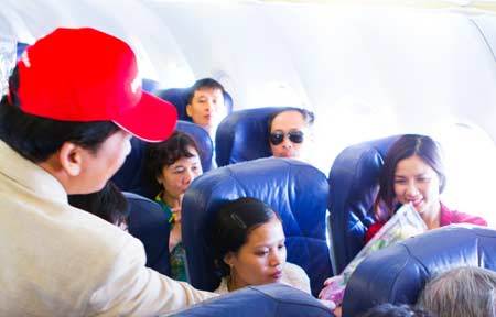20/10, hoa hồng ngập tràn các chuyến bay Vietjet