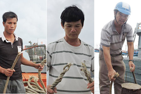 Điều tra kẻ xấu cắt phá dây neo để tàu chìm tại đảo Lý Sơn