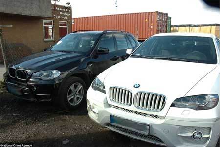 Đánh cắp và xuất khẩu xế xịn trong nháy mắt