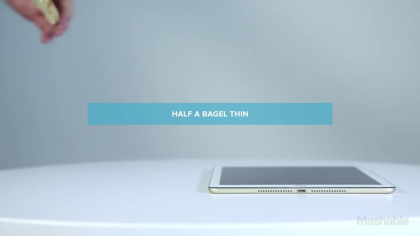 iPad Air 2 mỏng đến mức nào?