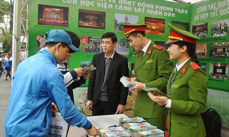 Phương án tuyển sinh của các trường công an 2015