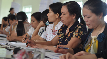 Sẽ rút bớt hồ sơ sổ sách của giáo viên