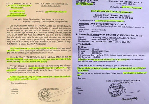 Cục thi hành án yêu cầu giải tỏa vụ CSGT giữ xe 7 tháng