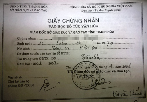 Thanh Hóa:  158 hồ sơ cán bộ ‘có vấn đề’ ở một huyện