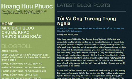 ĐB Phước viết blog xin lỗi ĐB Nghĩa