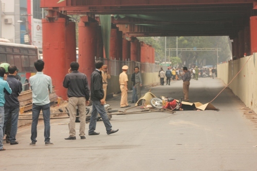 Tai nạn chết người tại dự án Đường sắt trên cao HN