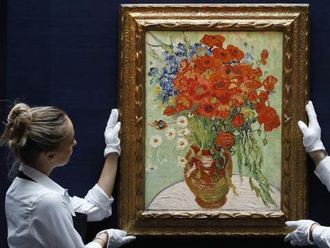 Tranh Van Gogh được bán với giá 61,8 triệu USD