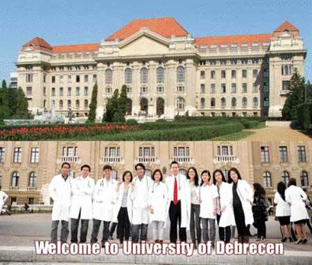 Du học Viện ĐH công lập Y-Nha-Dược Debrecen (Hungary)
