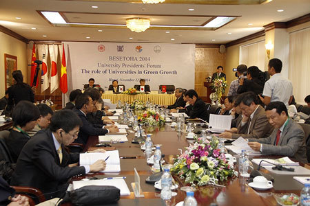 Bốn đại học chủ chốt ở Đông Á bàn đào tạo nhân lực xanh