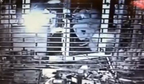 Tự đâm ô tô vào đồng bọn, toán cướp tháo chạy