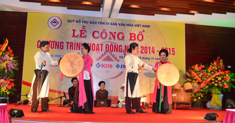 Hỗ trợ trực tuyến vào Quỹ bảo tồn Di sản văn hóa Việt