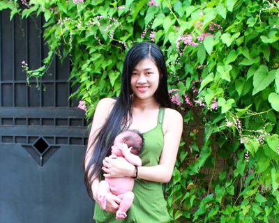 Nữ nhà văn xinh đẹp tiết lộ nỗi đau bị phụ tình trước ngày sinh con