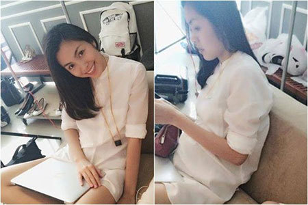 Rò rỉ thêm hình ảnh Tăng Thanh Hà có bầu?