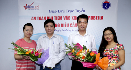 Trực tuyến: An toàn tiêm vắc xin sởi - rubella