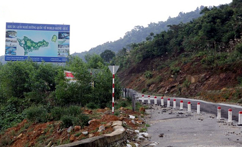 Dừng dự án của nhà đầu tư TQ ở đèo Hải Vân