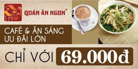 Bữa sáng ‘sống chậm’ ở quán Ăn Ngon