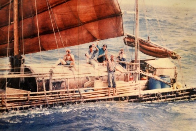 Đóng bè tre Thanh Hóa vượt 5.000 dặm Thái Bình Dương sang Mỹ