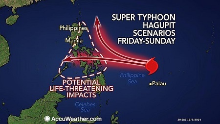 Siêu bão Hagupit: Ác mộng mới của Philippines