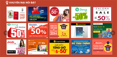 Hơn 3000 khuyến mại trong Ngày mua sắm trực tuyến 2014