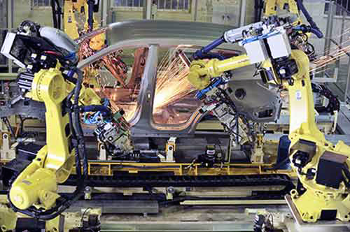 Lắp ráp, gia công mơ mộng xuất khẩu ô tô