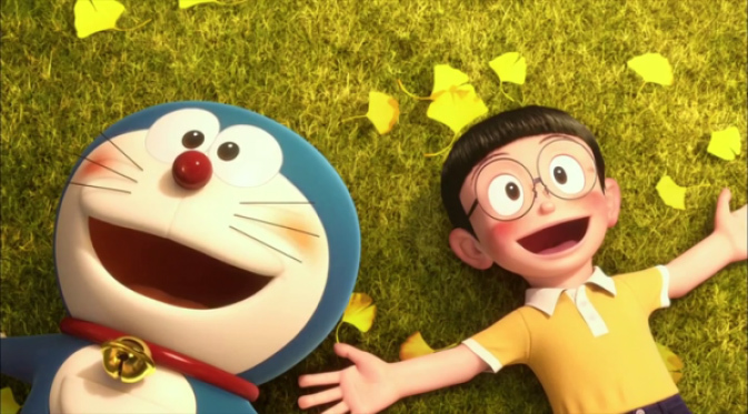 Trở lại tuổi thơ cùng mèo ú Doraemon