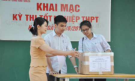 Thông tin mới nhất về kỳ thi THPT quốc gia 2015