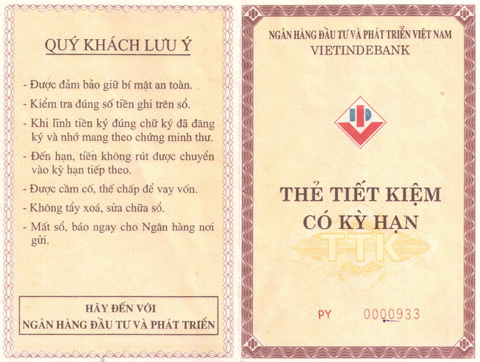 3 sổ tiết kiệm 400 triệu bị bỏ quên 15 năm