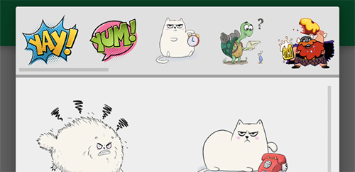 Google Hangouts cho Android có thêm sticker, gợi ý thông minh