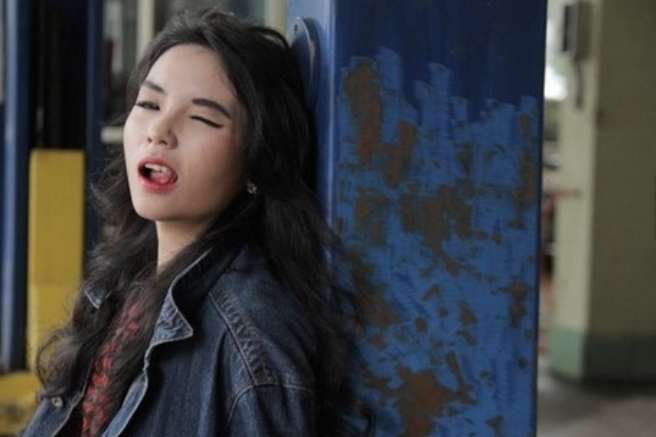 Lộ ảnh 'nổi loạn' trước khi đăng quang Hoa Hậu của Kỳ Duyên