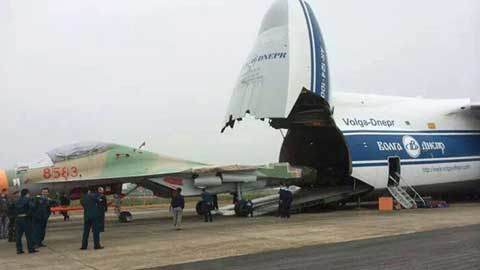 Hai tiêm kích Su-30MK2 về Việt Nam