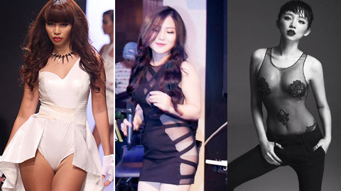 Những trang phục 'mặc như không' của mỹ nhân Việt