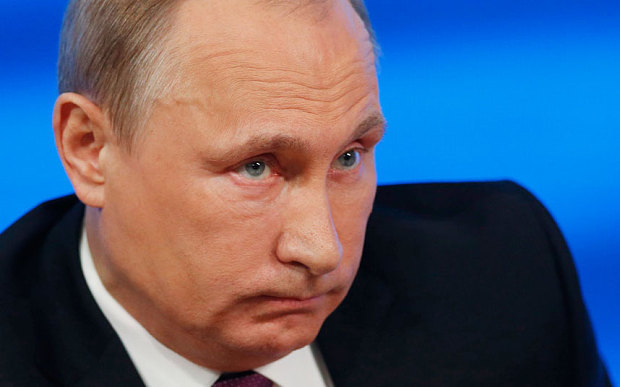 Putin chọc phóng viên trong họp báo cuối năm