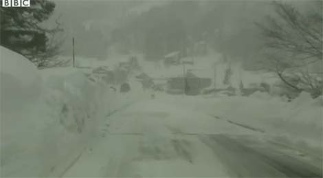 Nhật Bản chìm trong tuyết trắng