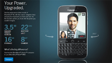 BlackBerry, BlackBerry Classic