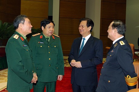 'Quân đội luôn trung thành với Tổ quốc, nhân dân, Đảng, chế độ'