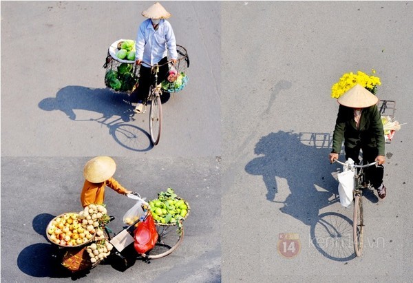 Những chiếc xe đạp cũ 