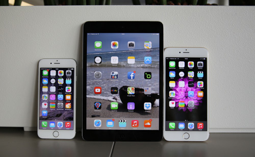 Apple, Samsung, iPad, iPhone 6 Plus, phablet, máy tính bảng