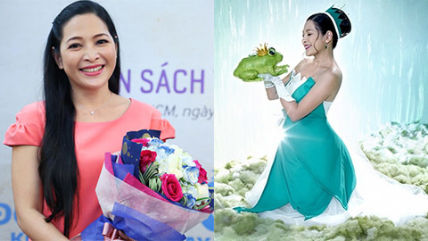 40 tuổi, MC Quỳnh Hương vẫn liều mình làm công chúa