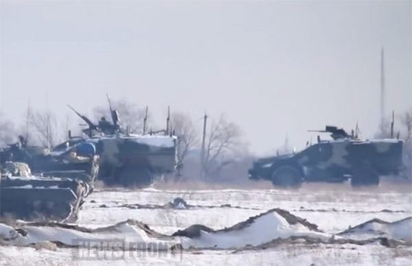 Nga lại đưa xe quân sự sang đông Ukraina?