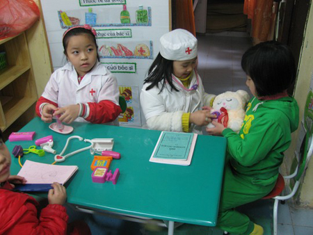 Trẻ em Việt Nam thích làm bác sĩ lương 100 triệu
