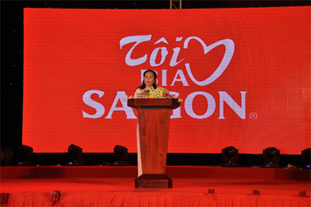 Bia Sài Gòn chào 2015 với ‘Tự hào thương hiệu Việt’